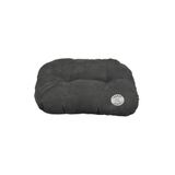 Bobby Douce Kussen voor honden en katten, extra zacht, van pluche, machinewasbaar, grijs, 103 x 72 x 5 cm