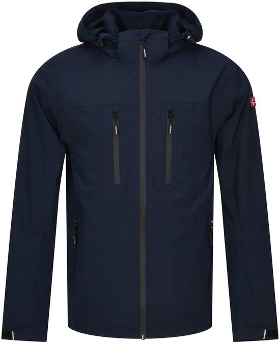 Nordberg Dan Heren Softshell Mj02301-nd - Kleur Blauw - Maat M