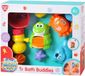 Playgo Badspeelgoed Zeedieren Set voor Baby's - Kleurrijke Badvriendjes