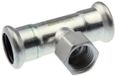 VSH XPress Raccords en acier inoxydable T-pièce fileté m/m/m 88,9xRp3/4"x88,9 Type R2718, 6204539