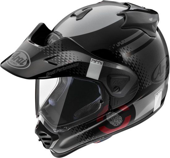 Arai Tour-X5 Print Endurohelm - Zwart