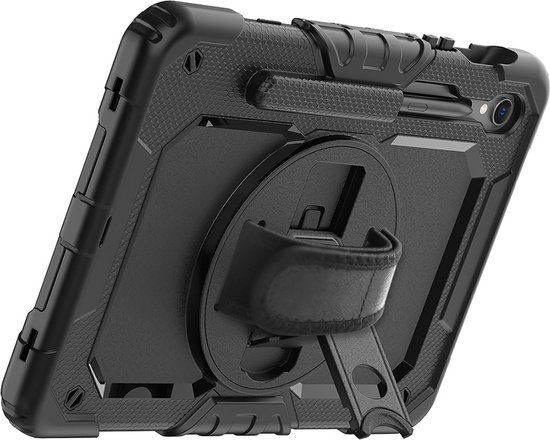 Just in Case Samsung Galaxy Tab S9 FE / S9 Rotating Back Cover - Black