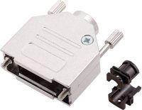 encitech DTZK37-NM-K 6560-0165-04 boîtier D-sub Nombre de pôles : 37 Injection d'étain 180 ° Métal 1 pièce(s)