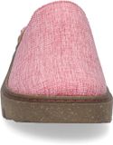 Josef Seibel Carmaux 01 Vrouwen Instappers Leer/Textiel Roze Effen Schoenmaat 41