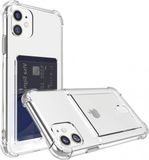 Selected by GSMpunt.nl Transparant Dun TPU Hoesje met Pasjeshouder Geschikt voor Apple iPhone 11