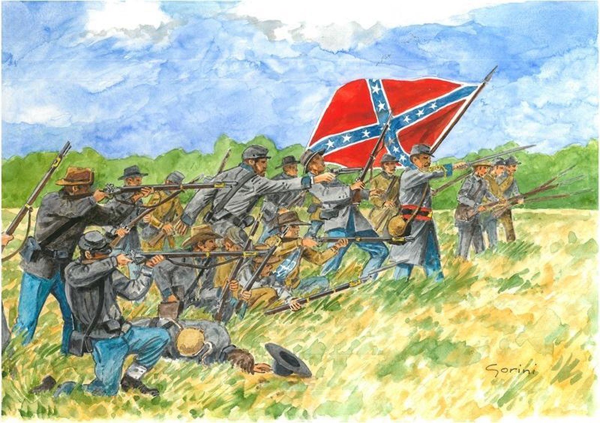 Italeri 6178 - 1:72 Confederate figuur - 2022
