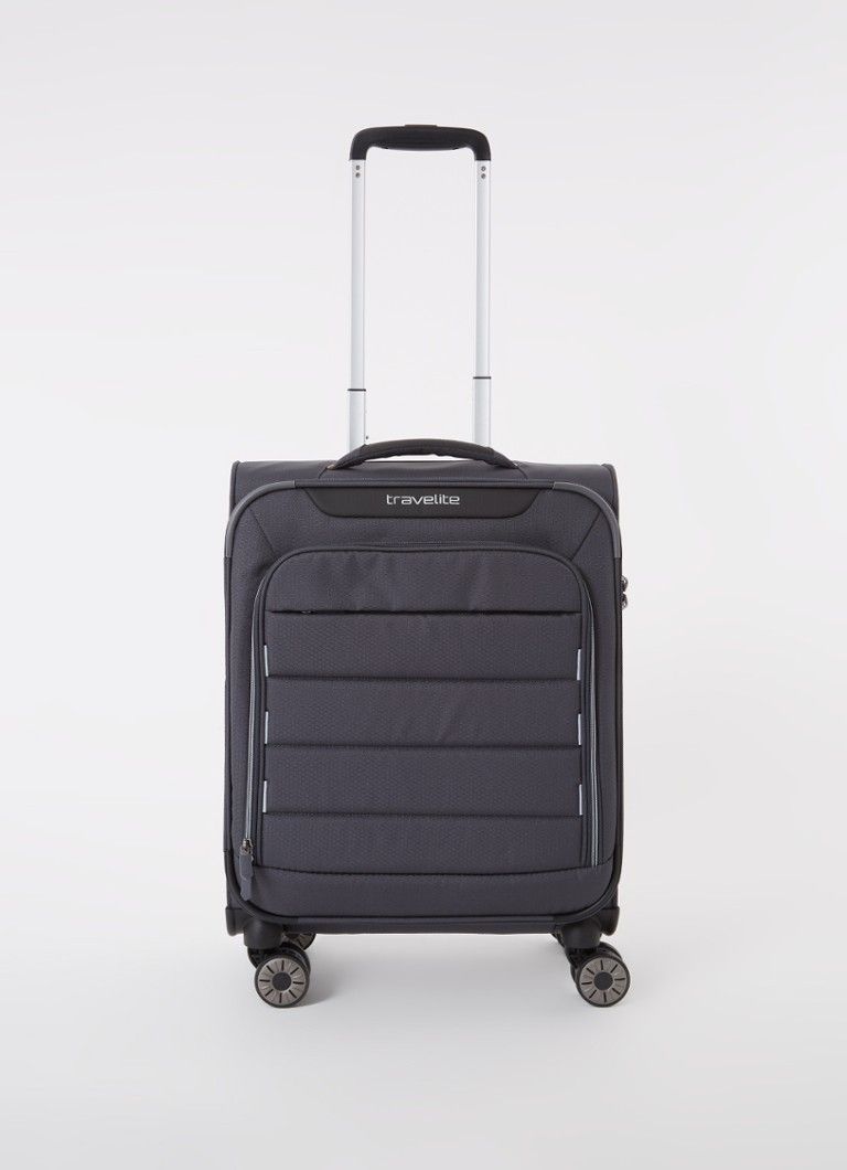 travelite Skaii S spinner 55 cm - Antraciet - Polyester - 2023