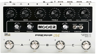 Mooer Preamp LIVE Digital Multi Preamp Modeler effectpedaal