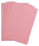 Clairefontaine 975265C Maya Papier - 25 Vellen Glad Tekenpapier Lichtroze - A4 21x29,7 cm 185g