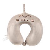 Relaxeazzz Pusheen the Cat Coussin de voyage en mousse à mémoire de forme