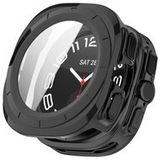 By Qubix Qubix Hard case met screen protector (waterdicht) - Zwart - Geschikt voor Samsung Galaxy Watch Ultra / Ultra 2 - 47mm