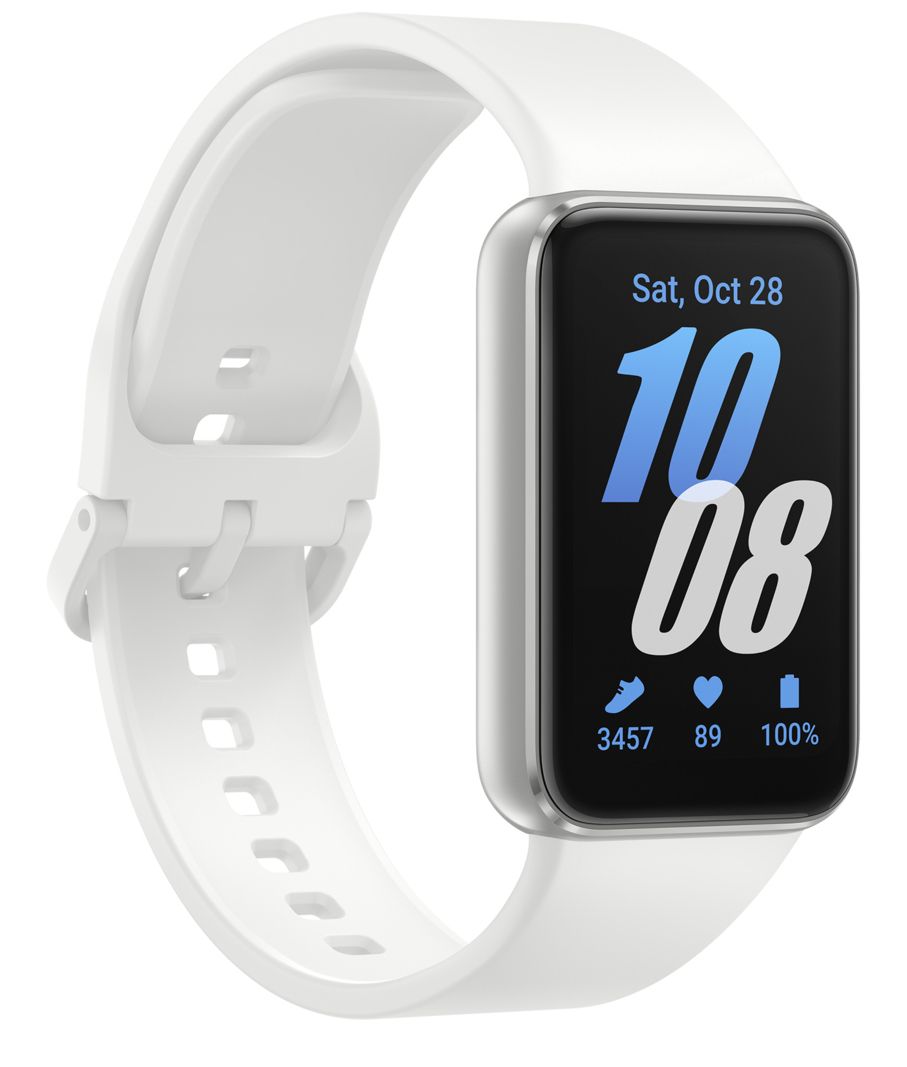 Samsung Galaxy Fit3 Smartwatch - 1.6" AMOLED Display - Silver