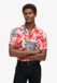 Superdry Hawaiian Resort overhemd Heren Korte Mouw Gebloemd Karashishi Red S