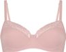 Hunkemöller Dames Lingerie Niet-voorgevormde beugel bh Sophie - Roze - maat E90