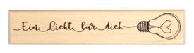 Rayher Stempel A licht voor jou, 2x10cm, 29266000