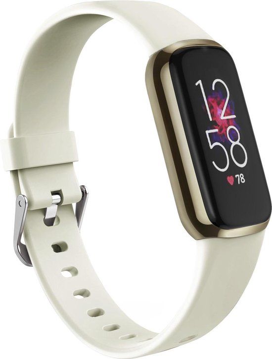 iMoshion Bandje Geschikt voor Fitbit Luxe - Siliconen - Beige