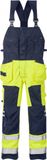 Fristads Hi Vis Amerikaanse Overall Klasse 2 1014 Plu - Hi-Vis geel/marineblauw - C156