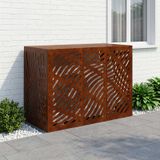VidaXL Airconditioner hoes roestkleurig 110 x 50 x 80 cm