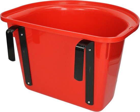 Epplejeck Hangvoerbak Kunststof Rood voor Paard