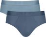 Sloggi Men SLG Base Soft Brief - heren slip (2-pack) - Blauw