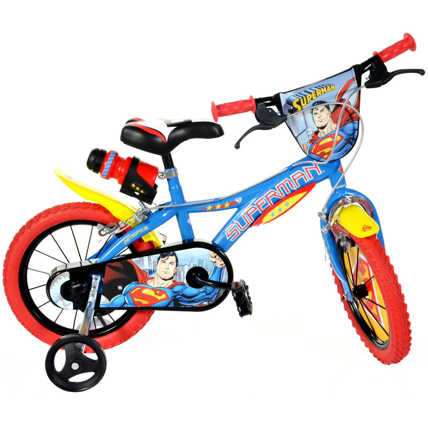 Dino Superman - Kinderfiets