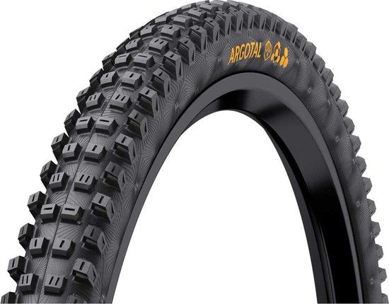 Continental Argotal Downhill Folding Tyre 29x2.35" TLR E-25 Supersoft - Black
