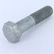 Corps de boulon TH M16x70 classe 8.8 acier galvanisé