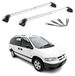 Chrysler Grand Voyager 1995-2007 Barre de toit Aluminium Argent 2 Pièces 100kg