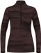 Odlo Merino Ridgelines Sous-vêtement à manches longues Marron S Femme