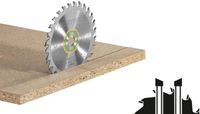 Festool Cirkelzaagblad HW 190 x 2,6 FF W32 WOOD UNIVERSAL