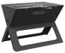 StarTech Buitenbarbecue Draagbare BBQ-grill Staal 46 x 31 x 31 cm Campinggrill Olijfgroen