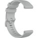 Bracelet de montre silicone de luxe 22mm - fermoir rapide (Gris)