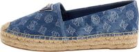 Jolandon Moccasin Femme Bleu Textile Printemps/Été 2020