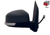 Alkar 6126401 Complete achteruitkijkspiegel elektrische asferische warmtestraler schilderen met knipperlicht