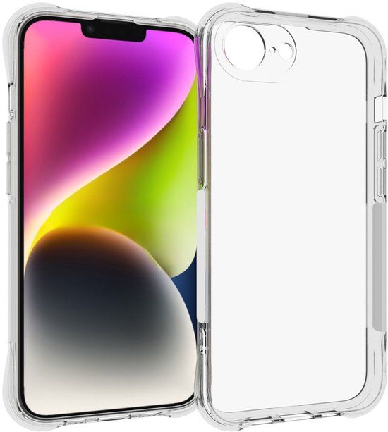 imoshion Shockproof Case - Geschikt voor Apple iPhone 17e / 16e - Transparant