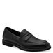 Tamaris Heren Instappers 1-14205-46 003 Zwart Leer Maat 41