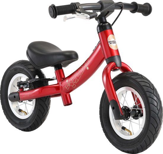 Bikestar meegroei loopfiets Sport 10 inch, rood