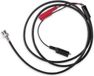 Mueller Electric BU-5030-C-24-0 Câble de connexion fiche BNC pince crocodile 0,6 m noir, rouge 1 pièce