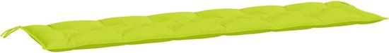 vidaXL Tuinbankkussen 200x50x7 cm Oxford Stof Heldergroen