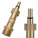 Rosfix Adaptateur M22 - Raccord baïonnette - M22x1,5 Laiton 160bar Joint torique - Convient pour Bosch, Black&Decker