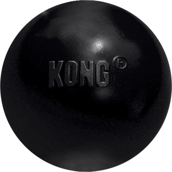Kong Extreme Bal - Hondenspeelgoed - Zwart - S