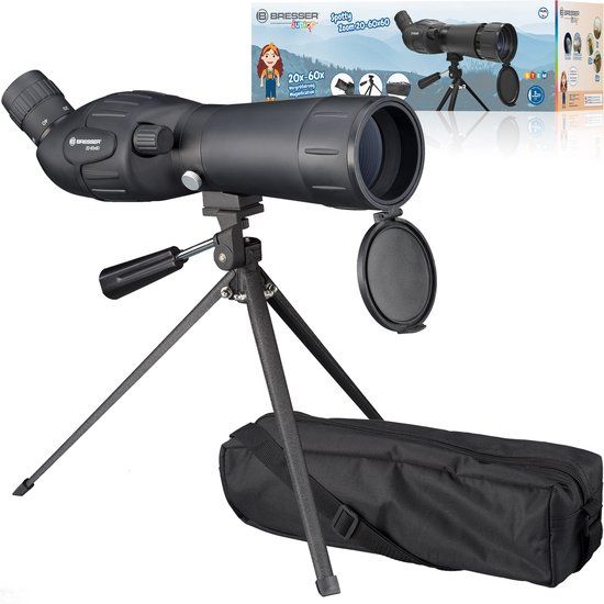 Bresser Spotting Scope - Junior Spotty zoom 20-60x60 with Tripod