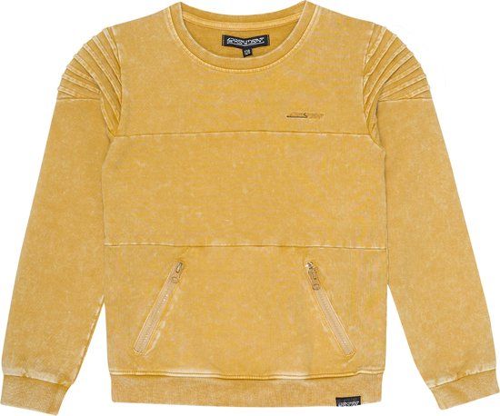 4PRESIDENT Sweater jongens - Sand - Maat 80 - Jongens trui