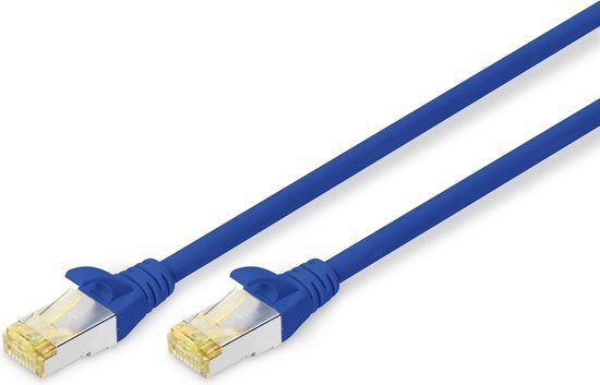 Digitus DK-1644-A-010/B - Netwerkkabel - RJ45 CAT6a - 1 m - Blauw