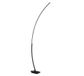 TRIO LEUCHTEN Lampe sur pied moderne noir incl. LED - Lucy