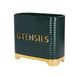 KitchenCraft Lovello Getextureerde keukengerei houder, 19 x 9 x 18cm - Hunter Green & Gold