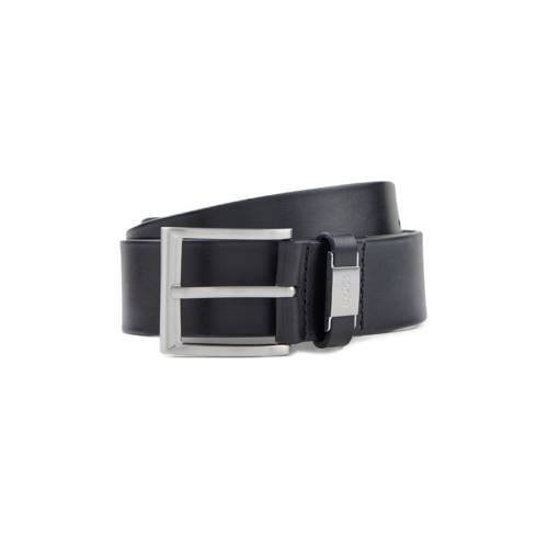 BOSS Connio Leather Belt - Black