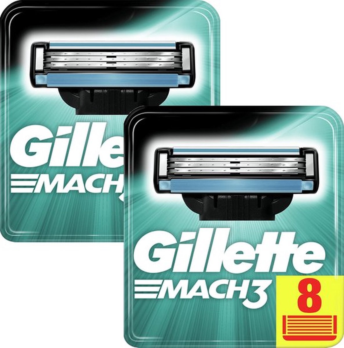 Gillette MACH3 SCHEERMESJES - 16 STUKS