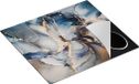 Chefcare Inductie Beschermer Abstract Zwart met Goud 57,6x51,6 cm