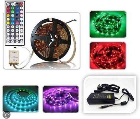ABC-LED LED strip RGB - Waterproof - 44 Key controller - 2,5 meter